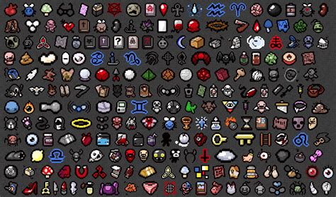 binding of isaac items list.